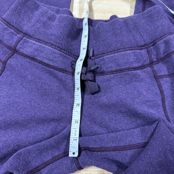 Lululemon Women's Size 4 Purple Dance Studio Cotton Blend Pants Good Condition - Picture 7 of 8